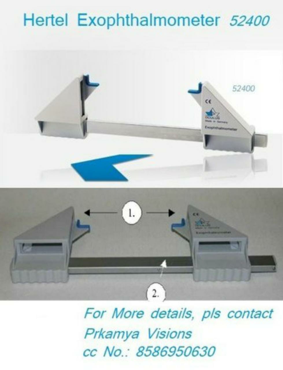 Hertel Exophthalmometer